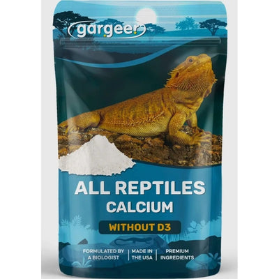 Gargeer Calcium Powder Reptile & Amphibian Supplement 4oz - Talis Us