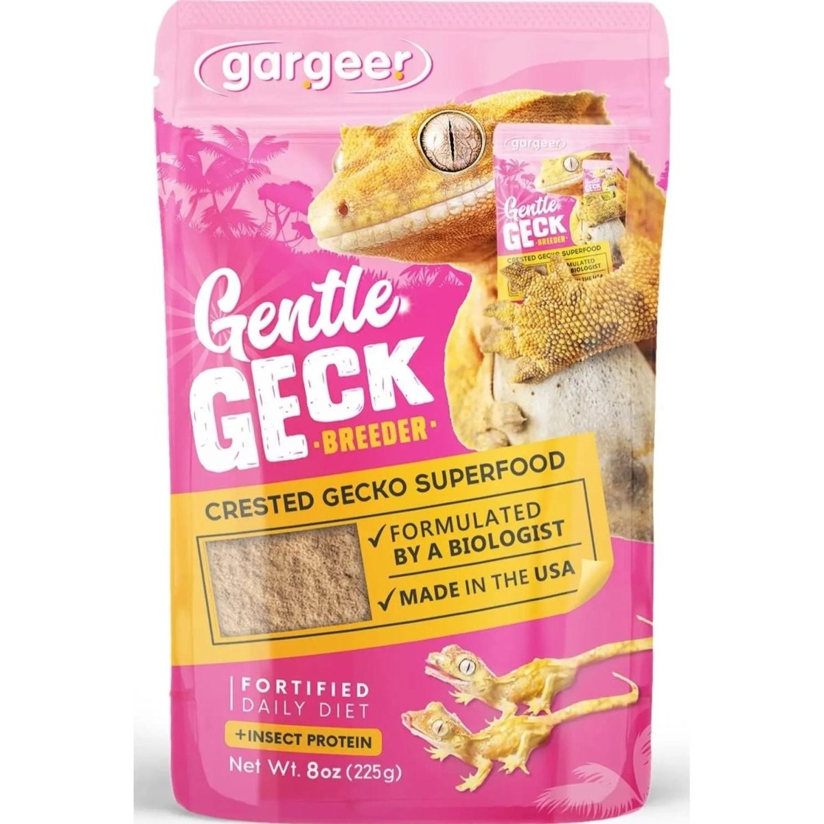 Gargeer Complete Breeder Crested Gecko Food - Talis Us