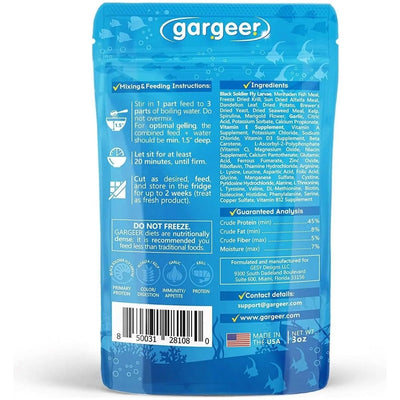 Gargeer Marine Gel Diet Complete Saltwater Omnivore Fish Food - Talis Us