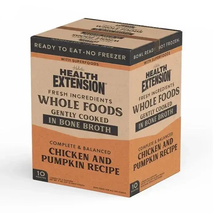 Gently Cooked Chicken & Pumpkin Recipe Pouches For Dogs 9oz - Talis Us