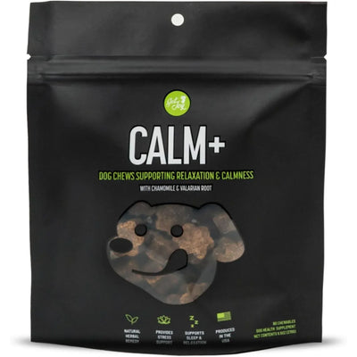 Get Joy Calm+ Dog Chews supporting relaxation and calmness, featuring calming supplements for dogs