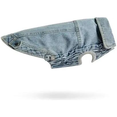 GF Pet Denim Jacket All Season Dog Jacket Light Wash - Talis Us