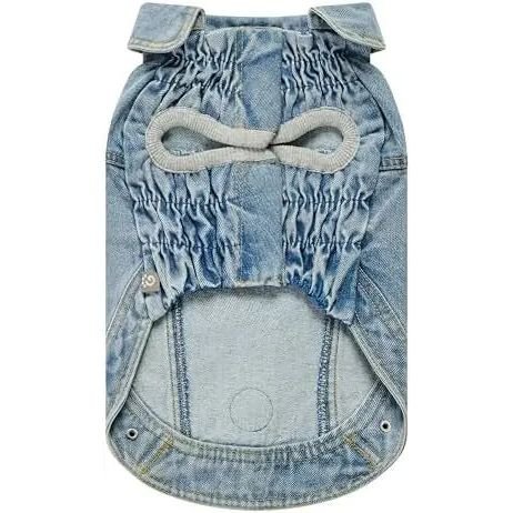 GF Pet Denim Jacket All Season Dog Jacket Light Wash - Talis Us