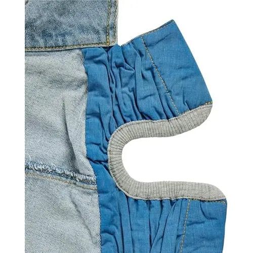 GF Pet Denim Jacket All Season Dog Jacket Light Wash - Talis Us