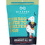 GivePet Breakfast All Day dog treats in a vibrant bag featuring bacon, egg, and orange flavor
