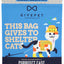 GivePet freeze dried cat treats in salmon flavor, designed to support shelter cats