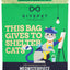 GivePet freeze dried cat treats in Chicken Breast flavor in colorful packaging promoting shelter cats
