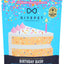 GivePet Birthday Bash soft baked dog treats birthday in a colorful package with cake illustration