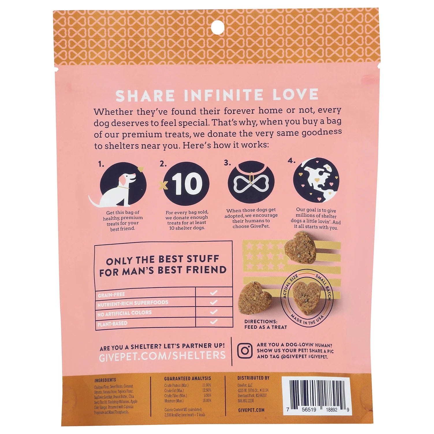 GivePet Soft Chewy Dog Training Treats with Premium Ingredients for Rewarding Your Pup