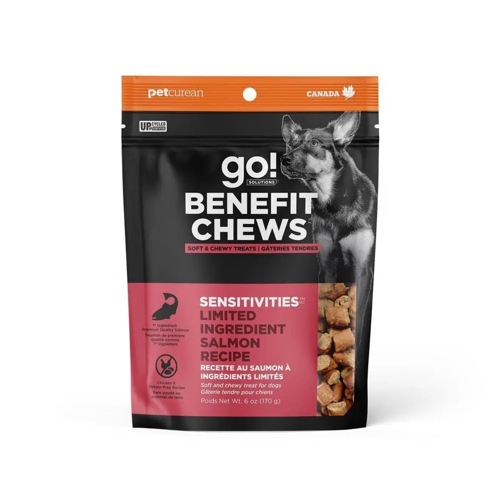 Go! Sensitivities Limited Ingredient Salmon Recipe Soft & Chewy Dog Treats 6oz - Talis Us