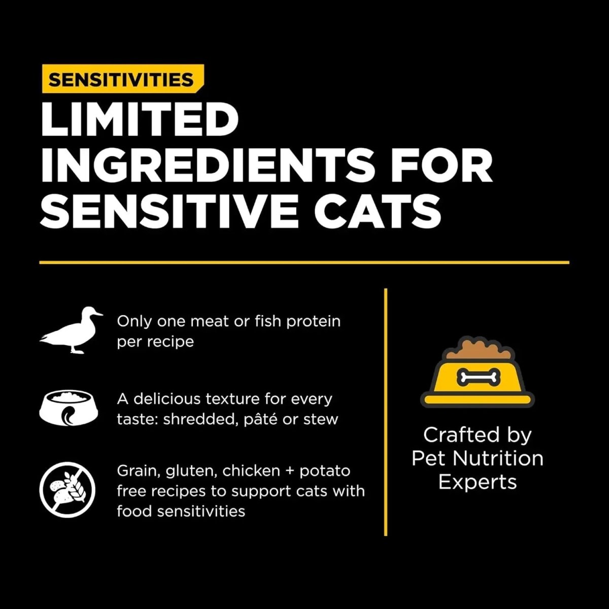 Go! Solutions Sensitivities Limited Ingredient Grain - Free Duck Pate Cat Food 24ea/6.4 oz - Talis Us