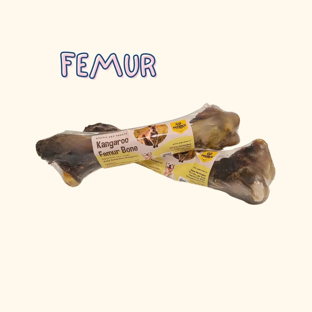 Grain Free Kangaroo Femur and Lumbar Chews for Allergy - Sensitive Pets - Talis Us