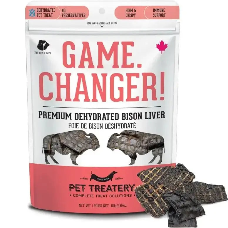 Granville Bison Liver Dehydrated Dog Treats - Talis Us