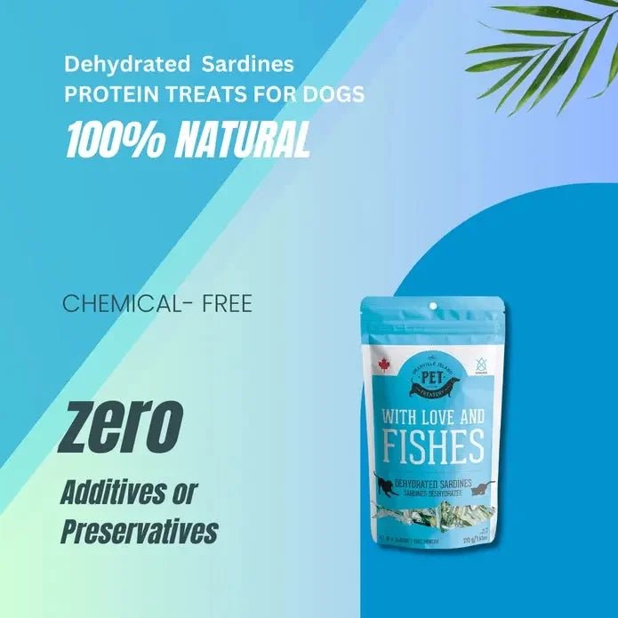 Granville Dehydrated Protein Sardines Treat For Dogs & Cats - Talis Us