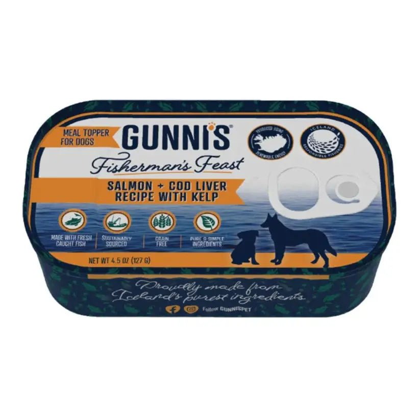 Gunni's Dog Food Topper with Kelp 4.5 oz, 12 pk - Talis Us
