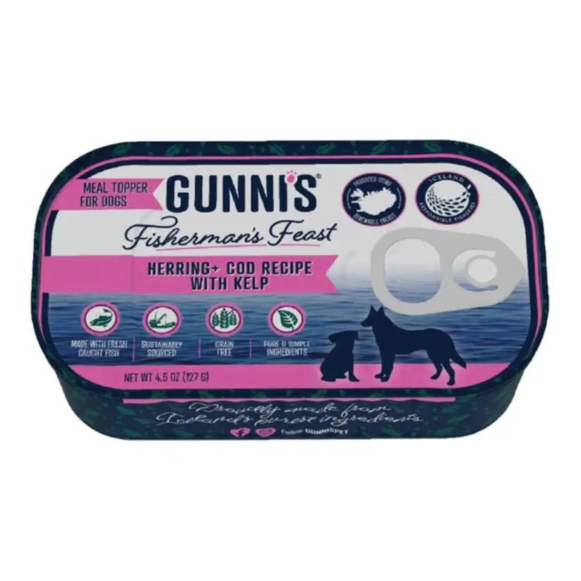 Gunni's Dog Food Topper with Kelp 4.5 oz, 12 pk - Talis Us