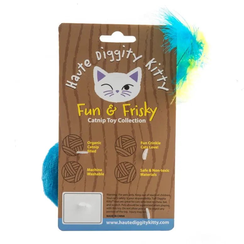 Haute Diggity Dog Kitty Clicquot Bottle & Caviar Organic Catnip - Talis Us