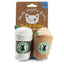 Haute Diggity Dog Meowbucks 2 Coffee Cups Organic Catnip Toys - Talis Us