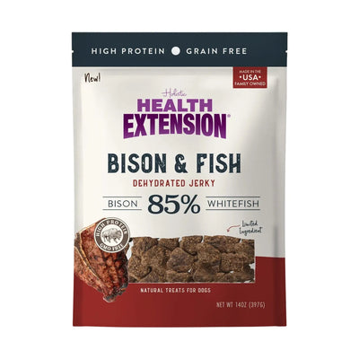 Health Extension Bison & Fish Dehydrated Jerky Recipe for Dogs - Talis Us