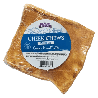 Health Extension Cheek Chews Peanut Butter Dog Chew 1 count - Talis Us