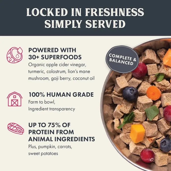 Health Extension Gently Air Dried Salmon Recipe Dog Food 2lb - Talis Us