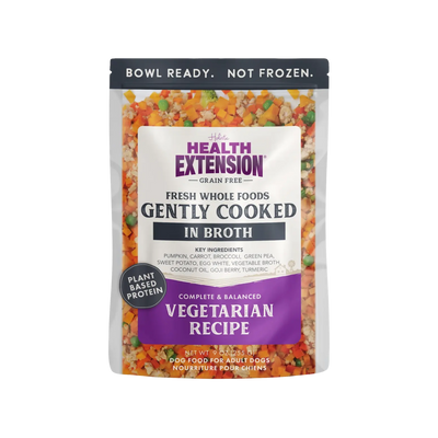 Health Extension Gently Cooked Vegetarian Recipe Pouches For Dogs - Talis Us