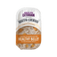 Health Extension Healthy Belly wet dog food for sensitive stomachs featuring chicken and pumpkin in broth