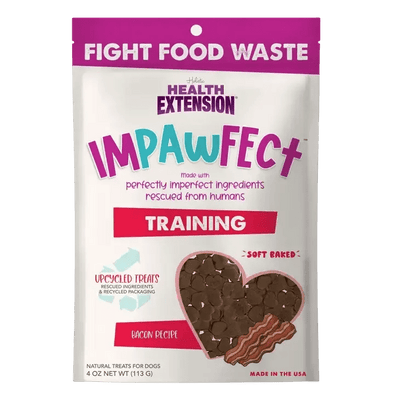 Health Extension Impawfect Bacon Dog Training Treats - Talis Us