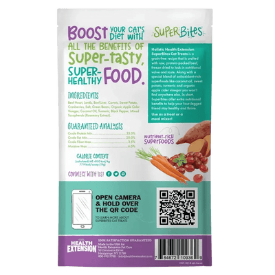 Health Extension Super Bites Beef Freeze - Dried Cat Treats 0.75oz - Talis Us