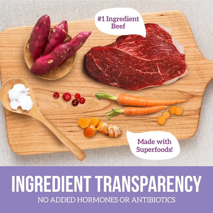 Health Extension Super Bites Beef Recipe Freeze - Dried Raw Dog Food Mixer - Talis Us