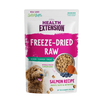 Health Extension Superbites Freeze Dried Raw Salmon Dog Food Mixer - Talis Us