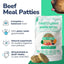 Healthybud Beef Meal Patties Freeze - Dried Dog Food 14 Oz - Talis Us