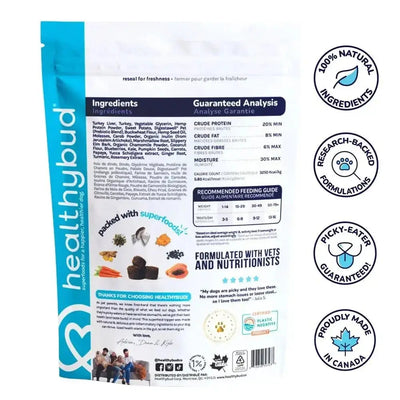 Healthybud Turkey Liver Dehydrated Dog Treats - Talis Us