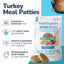 Healthybud Turkey Patties Freeze - Dried Dog Food 14 oz - Talis Us