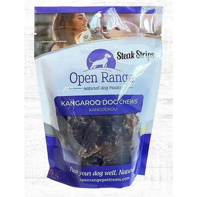Home Range Steak Strips Kangaroo Dog Treat 100g - Talis Us