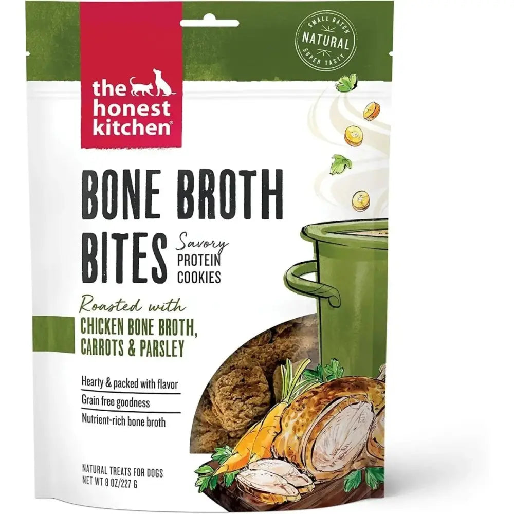 The Honest Kitchen Bone Broth Bites Dog Treats 8oz - Talis Us