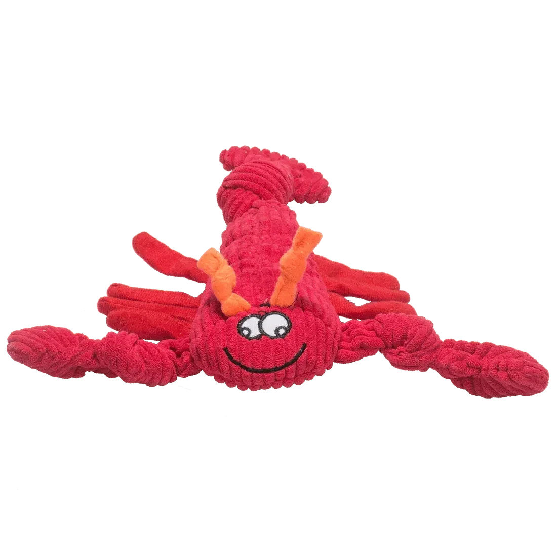 HuggleHounds Durable Plush Corduroy Knottie Squeaky Dog Toy - Talis Us