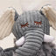 HuggleHounds Ellamae Elephant HuggleFleece FlufferKnottie Plush Dog Toy - Talis Us
