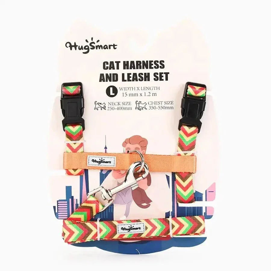 Hugsmart Pet Cat Harness & Leash Set - Talis Us