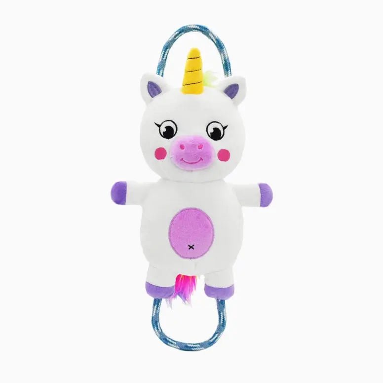 Hugsmart Pet Fairytale Story Unicorn Dog Rope Toy - Talis Us