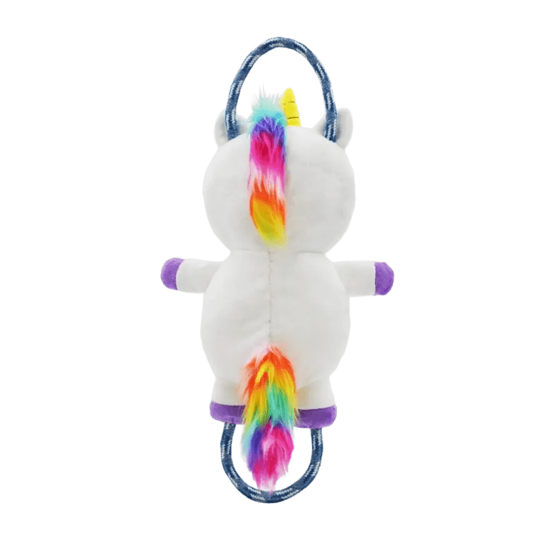 Hugsmart Pet Fairytale Story Unicorn Dog Rope Toy - Talis Us