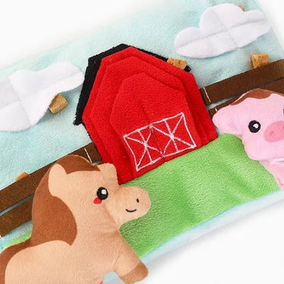 Hugsmart Pet Farm Friendz Barn Buddies Dog Plush Toy - Talis Us