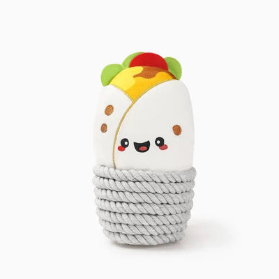 Hugsmart Pet Fiesta Chewsday Burrito Dog Rope Toy - Talis Us