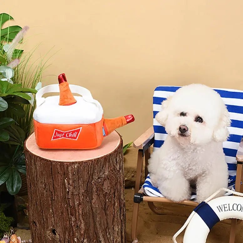 Hugsmart Pet Food Party Beer Cooler Interactive Toys for Dogs - Talis Us
