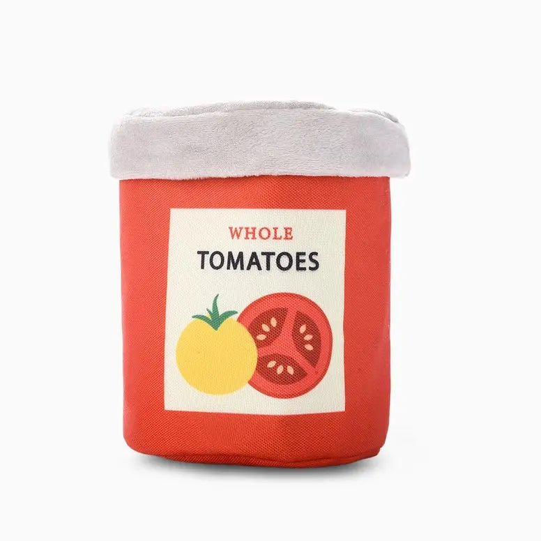 Hugsmart Pet Food Party Tomato Can Interactive Dog Toys - Talis Us