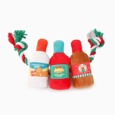 Hugsmart Pet Happy Woofmas Holiday Spirits Dog Rope Toy - Talis Us
