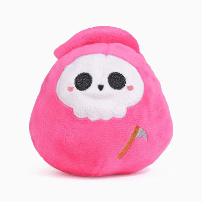 Hugsmart Pet Howloween Night Grim Reaper Pink Ball Halloween Dog Toys - Talis Us