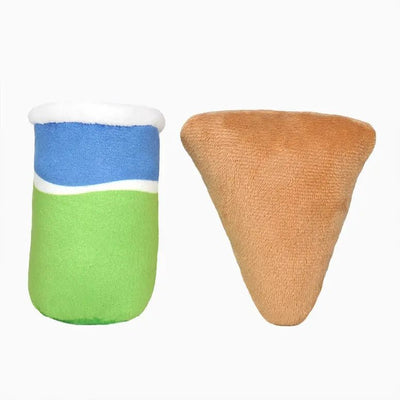 Hugsmart Pet Kitten Party Pizza & Soda Cat Toys - Talis Us