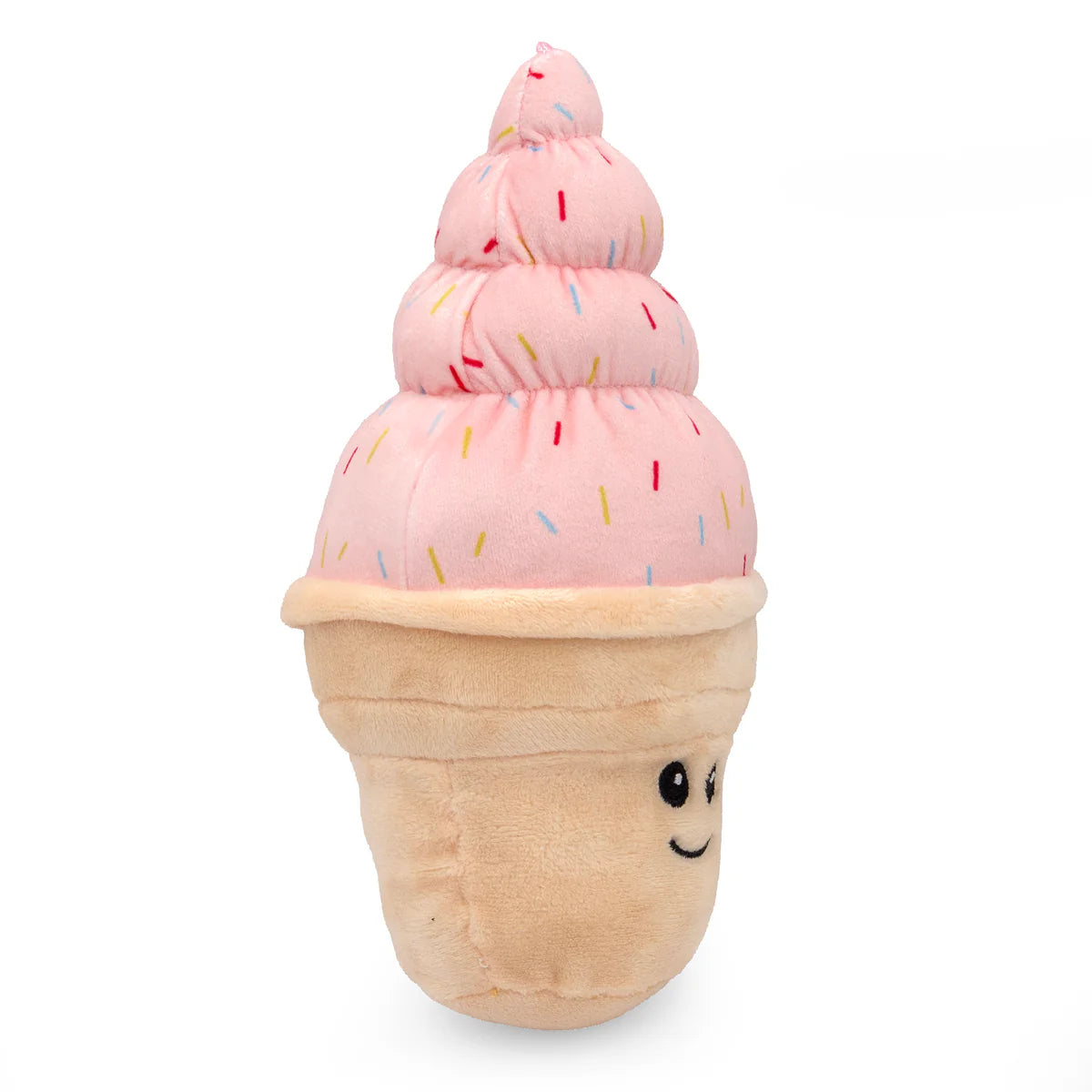 ThoozyPet ice cream cone dog toy with soft plush material and cute design for playful dogs