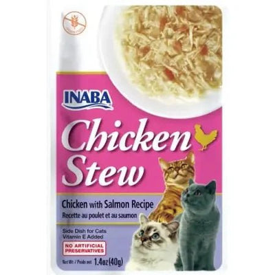 Inaba Chicken Stew Chicken with Salmon Recipe Side Dish for Cats - Talis Us